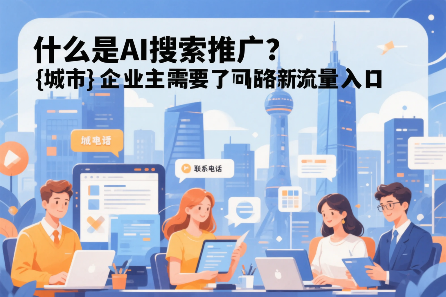 什么是AI搜索推广?枣庄企业主需要了解的新流量入口