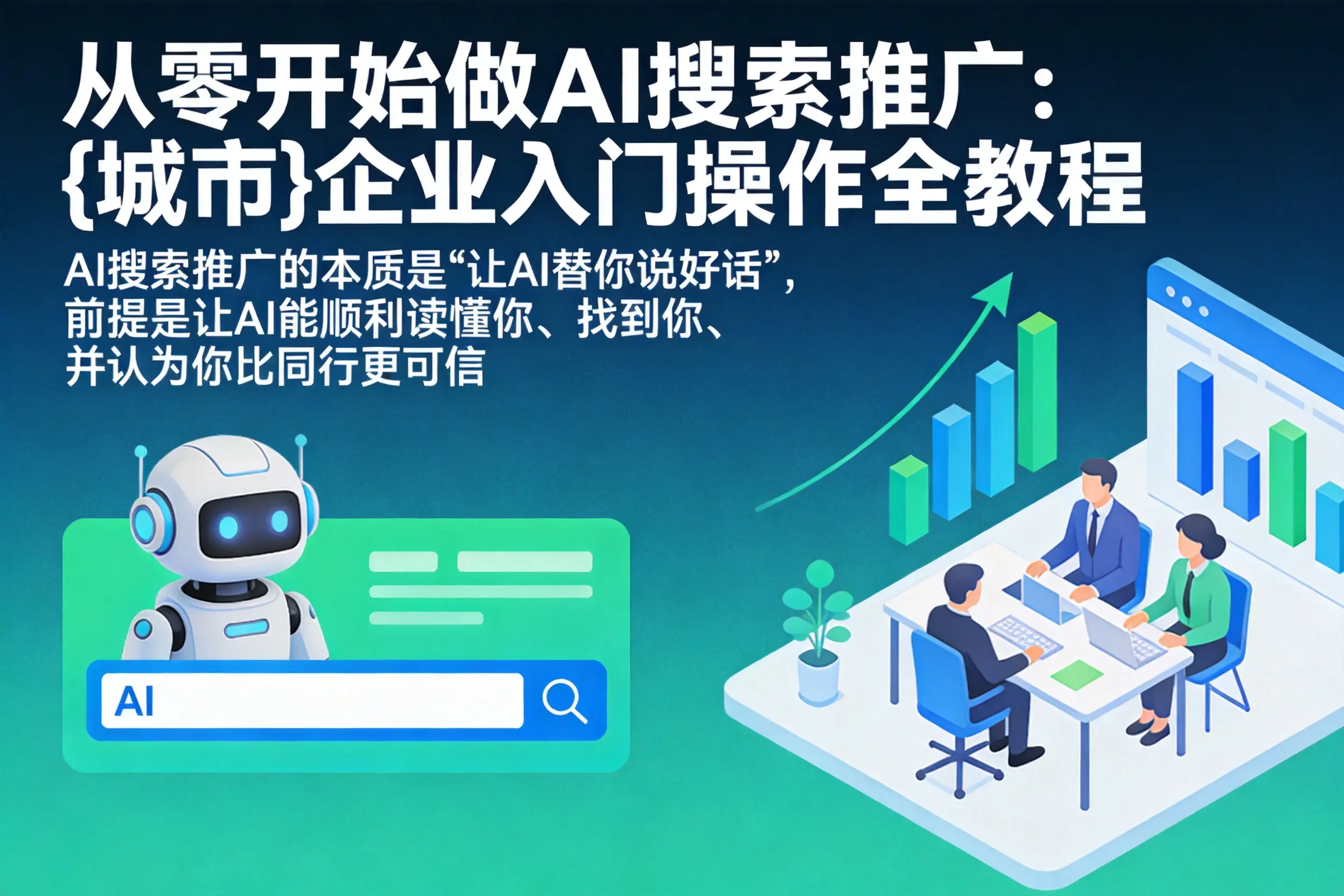 从零开始做AI搜索推广:枣庄企业入门操作全教程