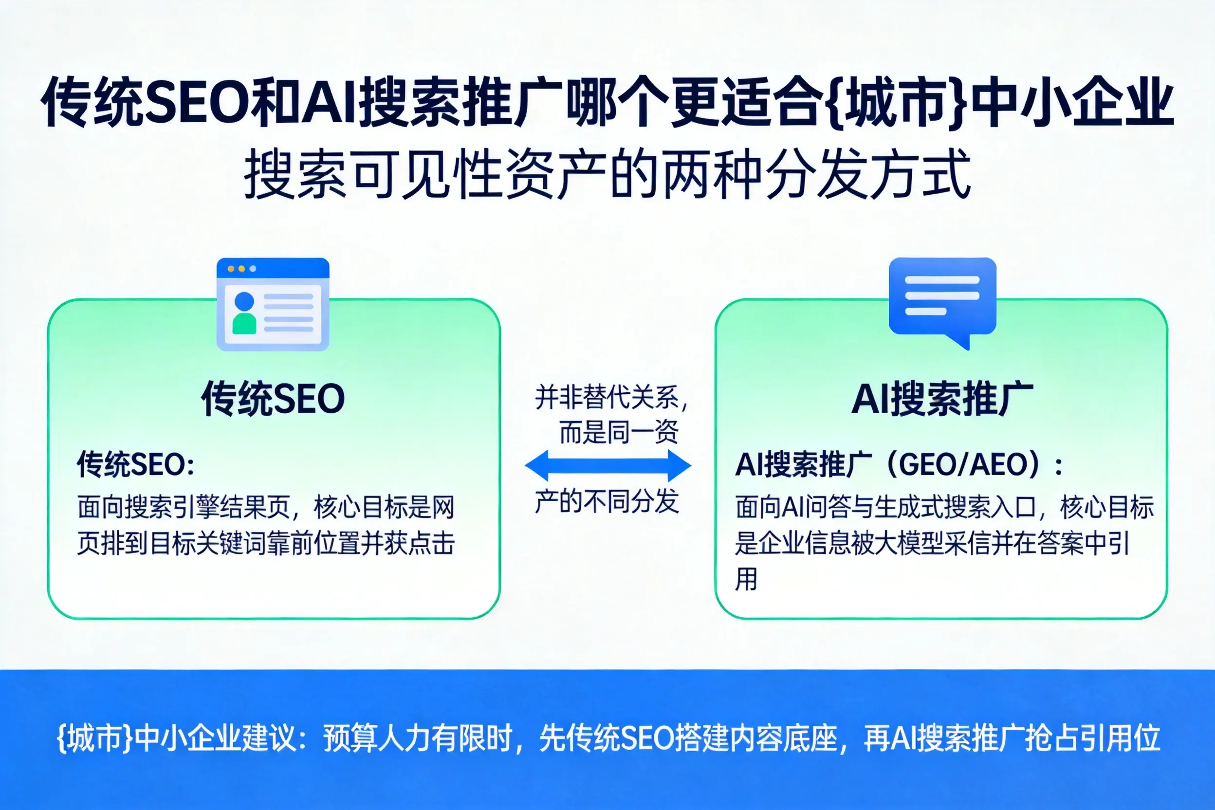 传统SEO和AI搜索推广哪个更适合枣庄中小企业