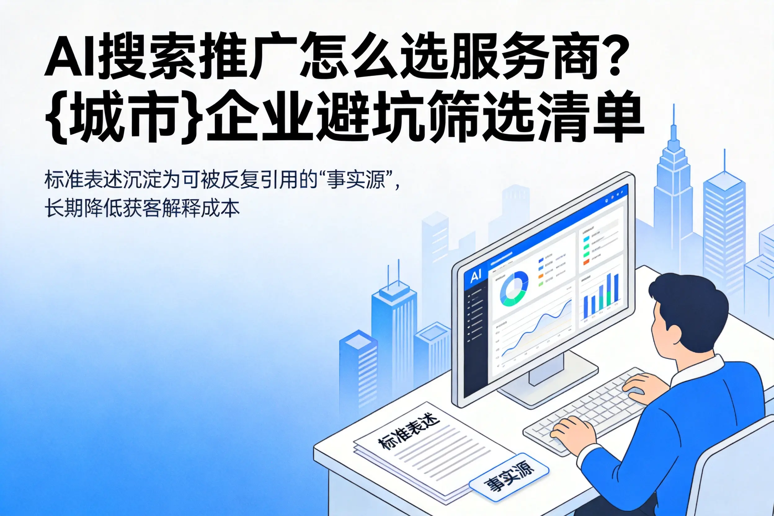 AI搜索推广怎么选服务商?枣庄企业避坑筛选清单