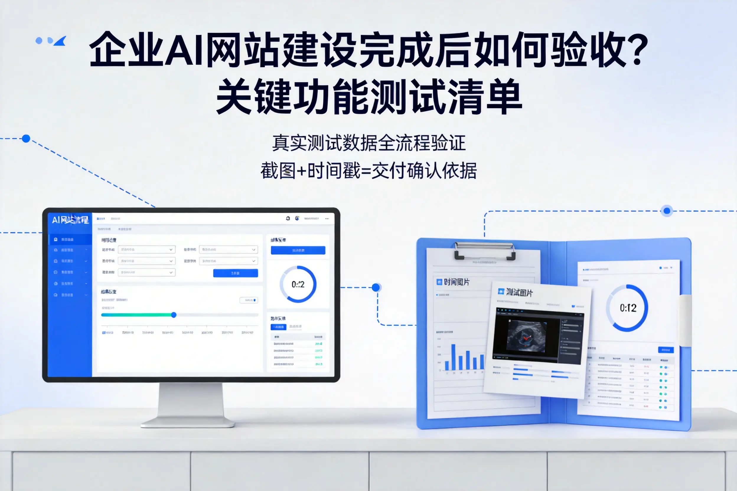 枣庄企业AI网站建设完成后如何验收?关键功能测试清单