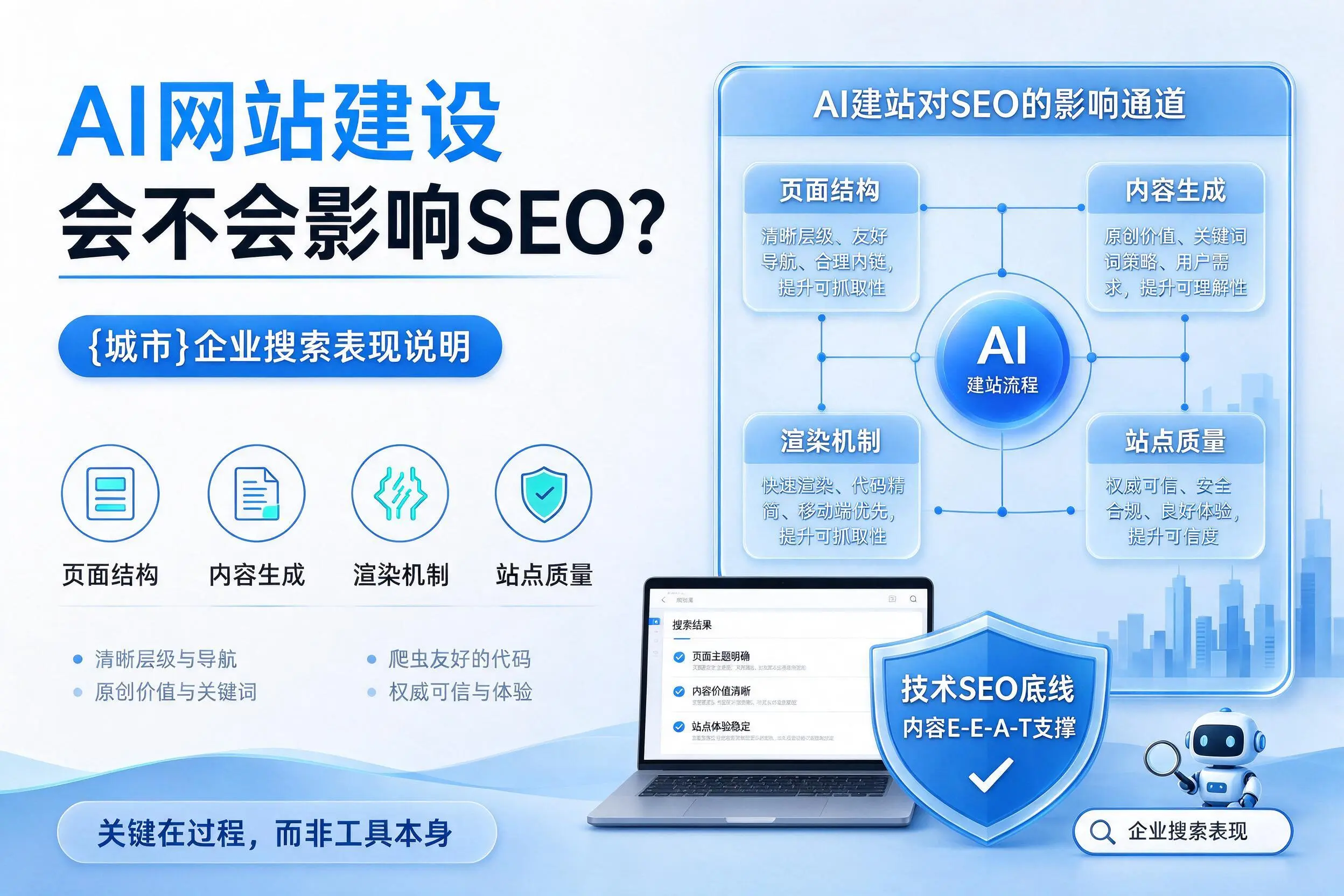 AI网站建设会不会影响SEO？枣庄企业搜索表现说明