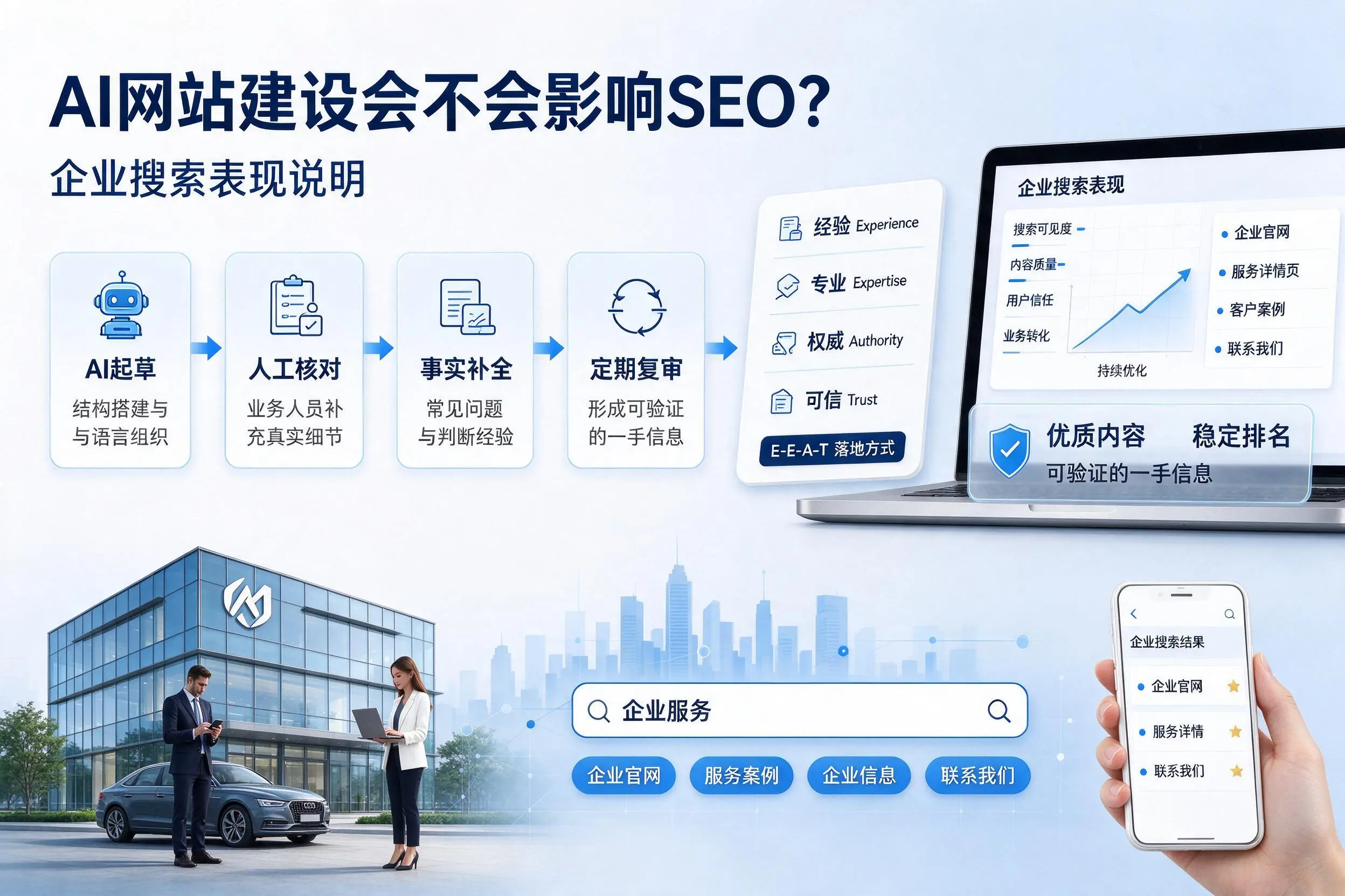 AI网站建设会不会影响SEO？枣庄企业搜索表现说明