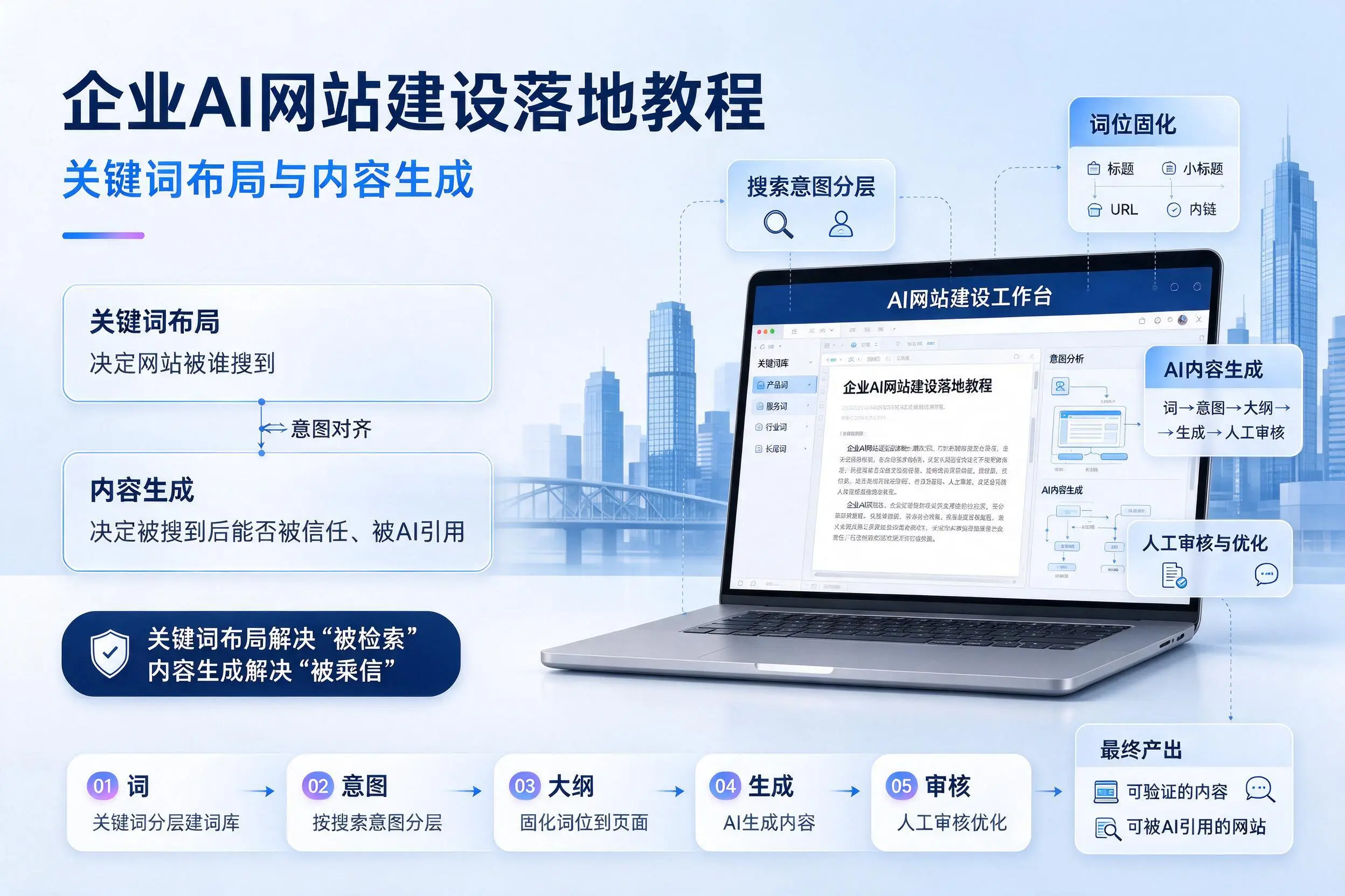 枣庄企业AI网站建设落地教程:关键词布局与内容生成